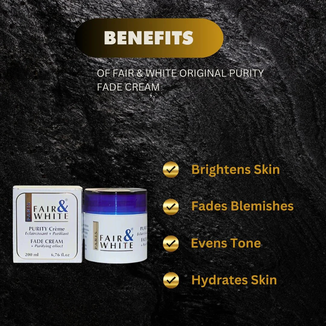 Fair & White Original Purity Cream 200ml - ASBEAUTYBAZAAR
