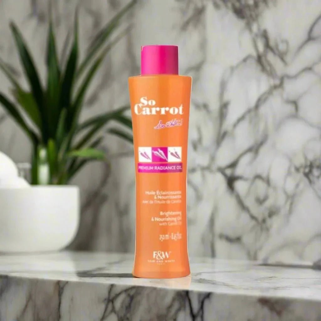 Fair & White So Carrot Nourishing Body Oil with Carrot Oil 8.45 oz - ASBEAUTYBAZAAR
