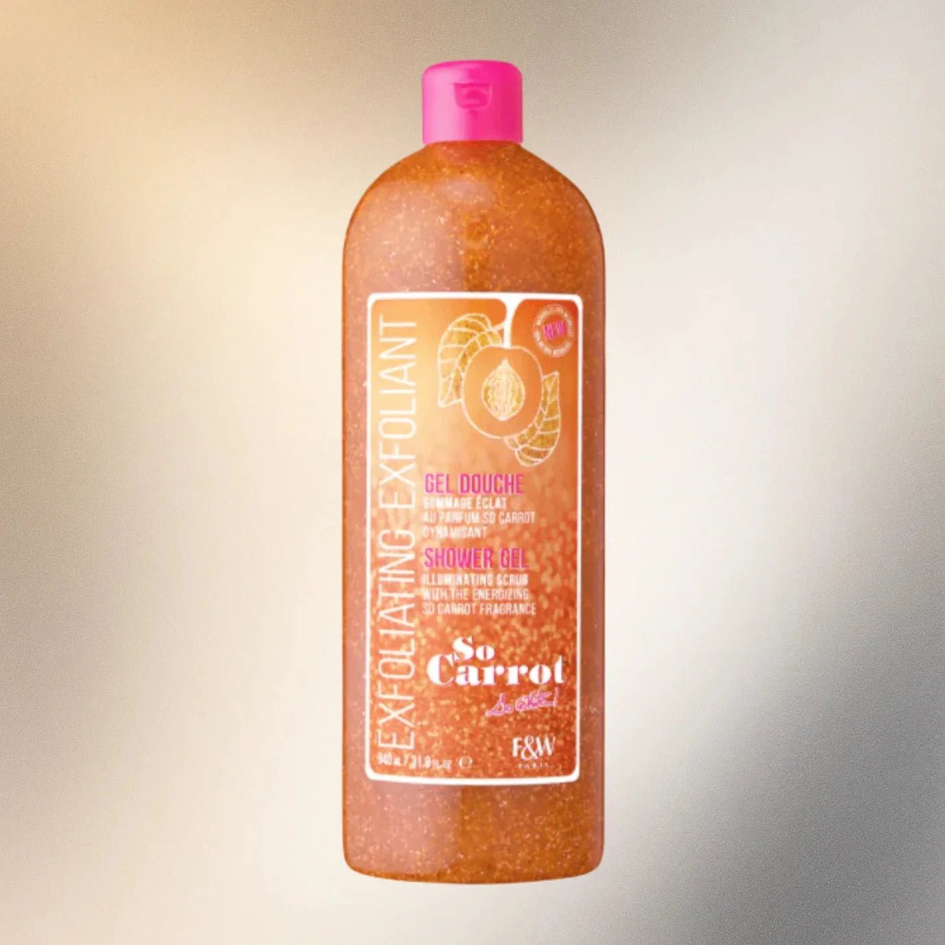 Fair & White So Carrot Oil Shower Gel 940ml – Smoothing Body Wash - ASBEAUTYBAZAAR