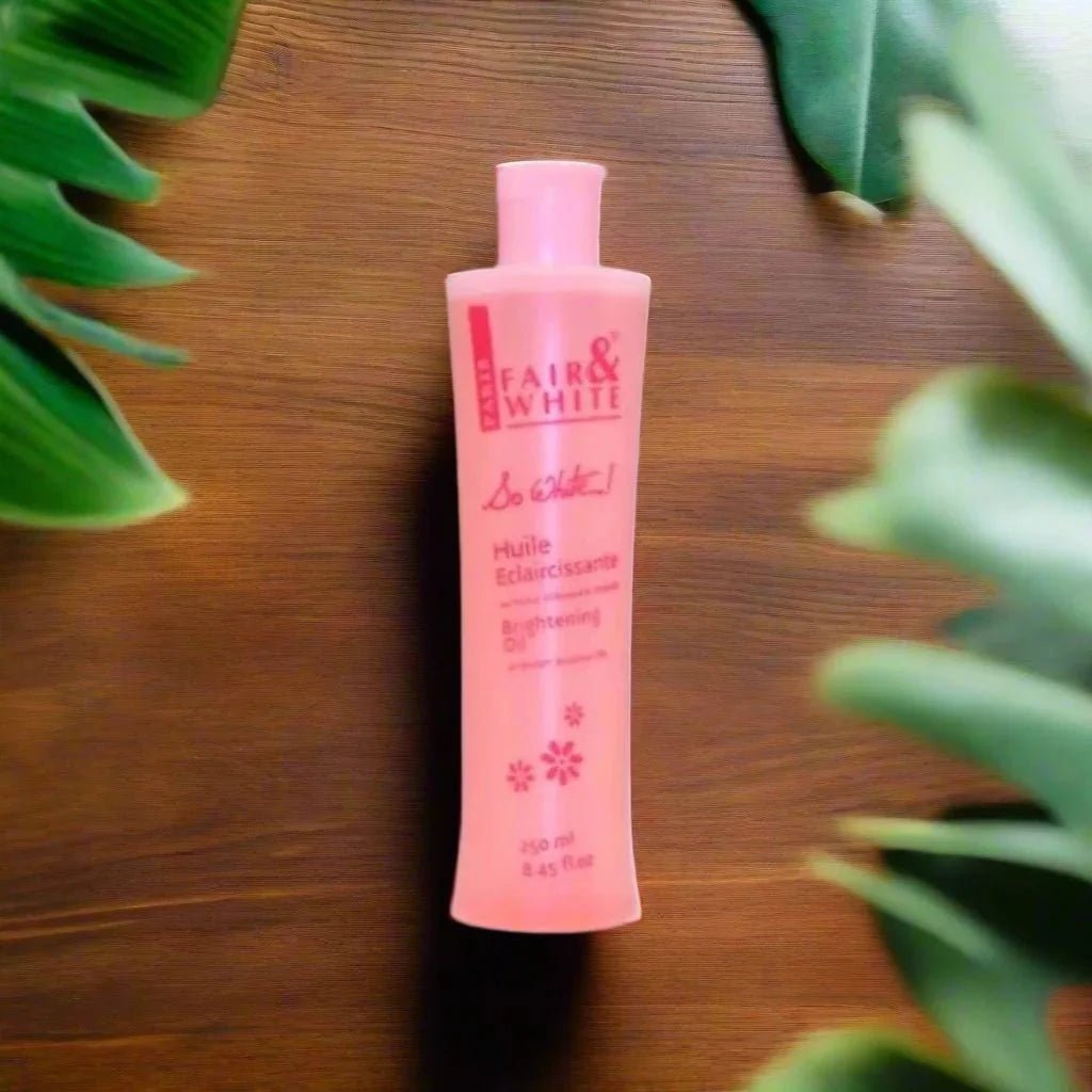 Fair & White So Nourishing Body Oil with Sweet Almond & Vitamin E 8.45 oz - ASBEAUTYBAZAAR