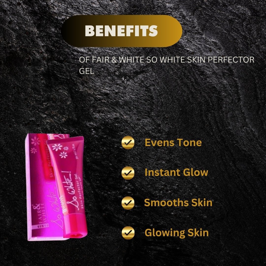 Fair & White So Smoothing Gel 30ml - ASBEAUTYBAZAAR