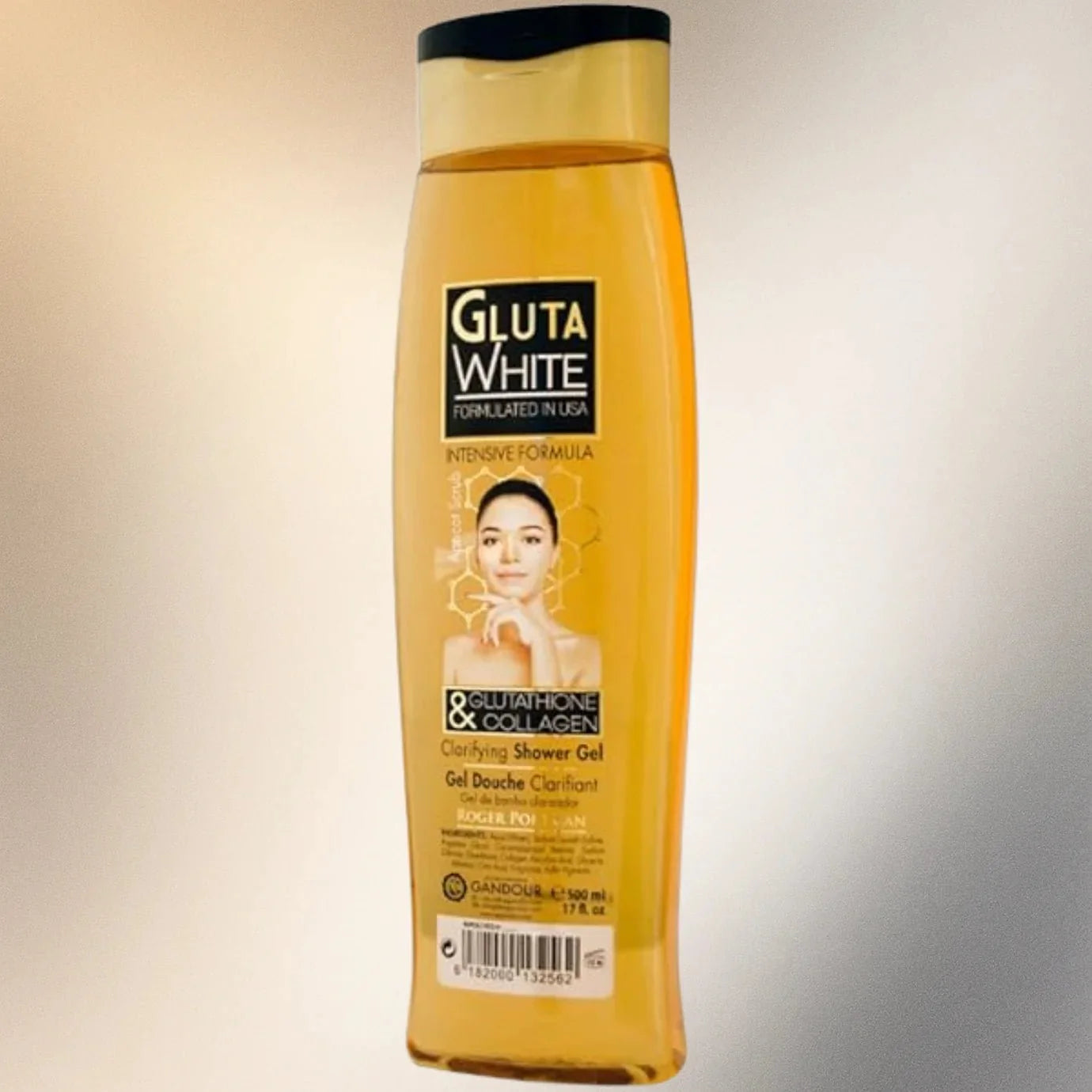 Gluta White Glutathione & Collagen Shower Gel 500ml - ASBEAUTYBAZAAR