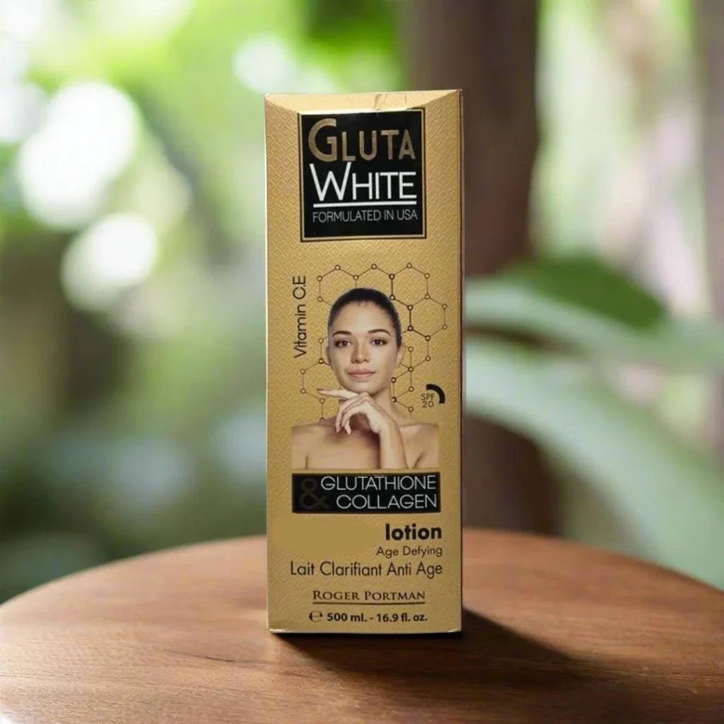 Gluta White Lotion with Glutathione 500ml / 16.9 oz - ASBEAUTYBAZAAR