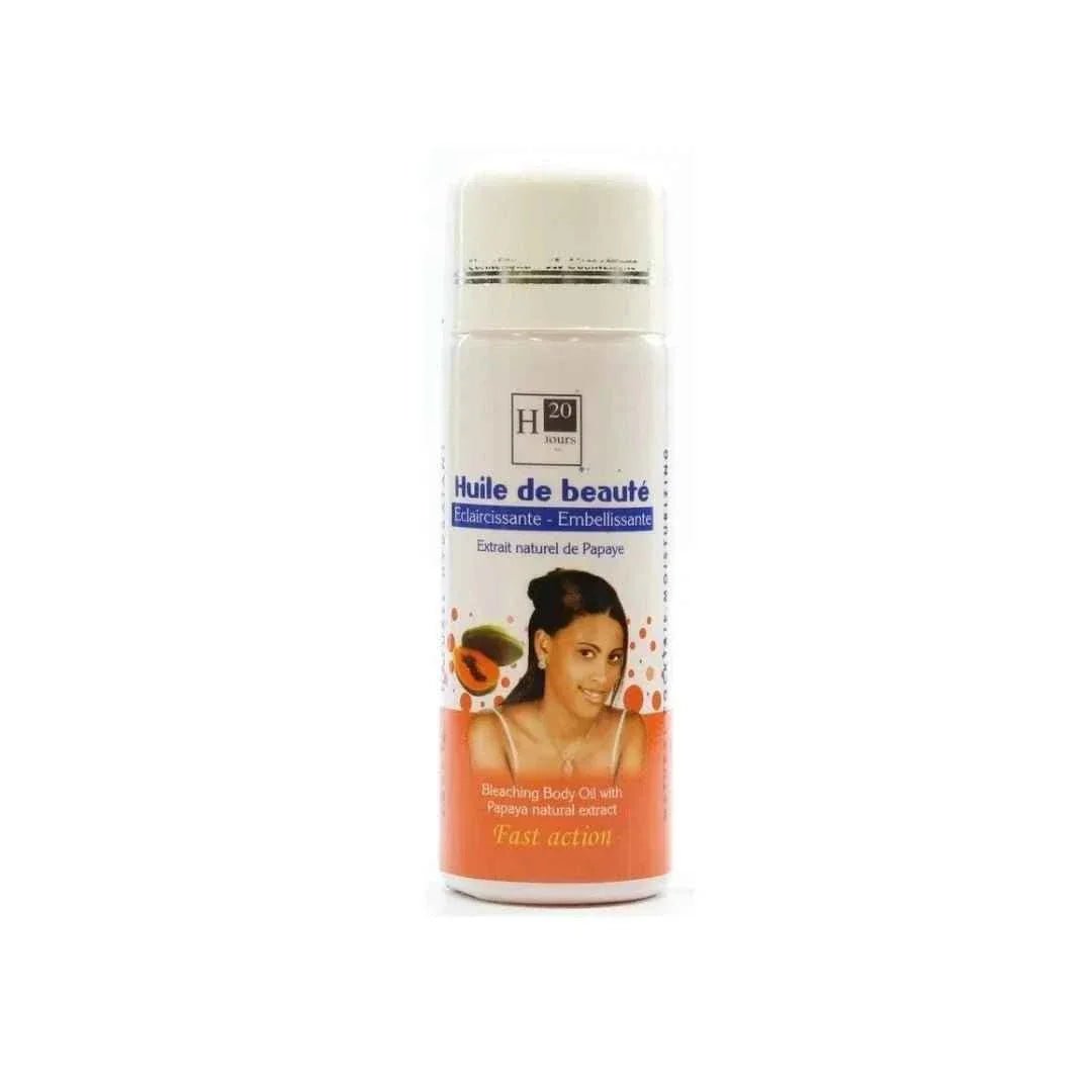 H20 Jours Natural Papaya Body Oil with Vitamin E 125 ml - ASBEAUTYBAZAAR