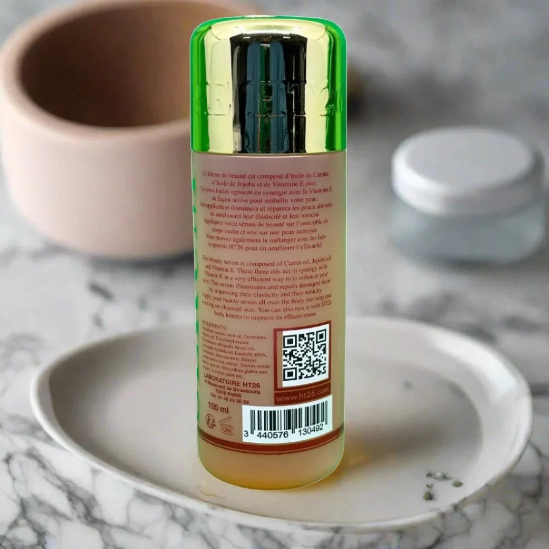 HT26 Carrot Infused Beauty Serum 150ml – Smooth & Radiant Look - ASBEAUTYBAZAAR