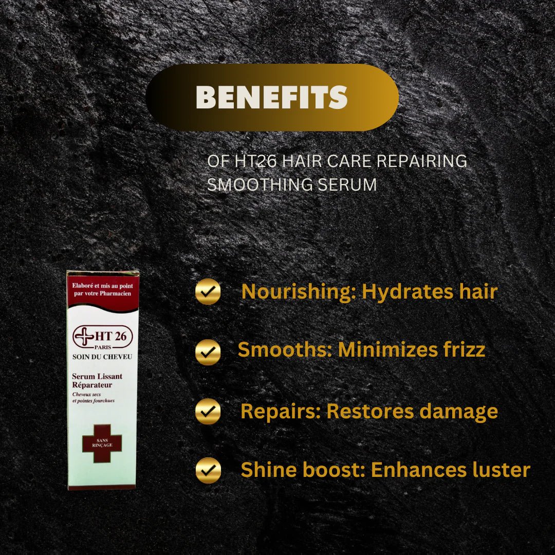 HT26 Hair Care Smoothing Serum 100ml – Soft & Silky Finish - ASBEAUTYBAZAAR