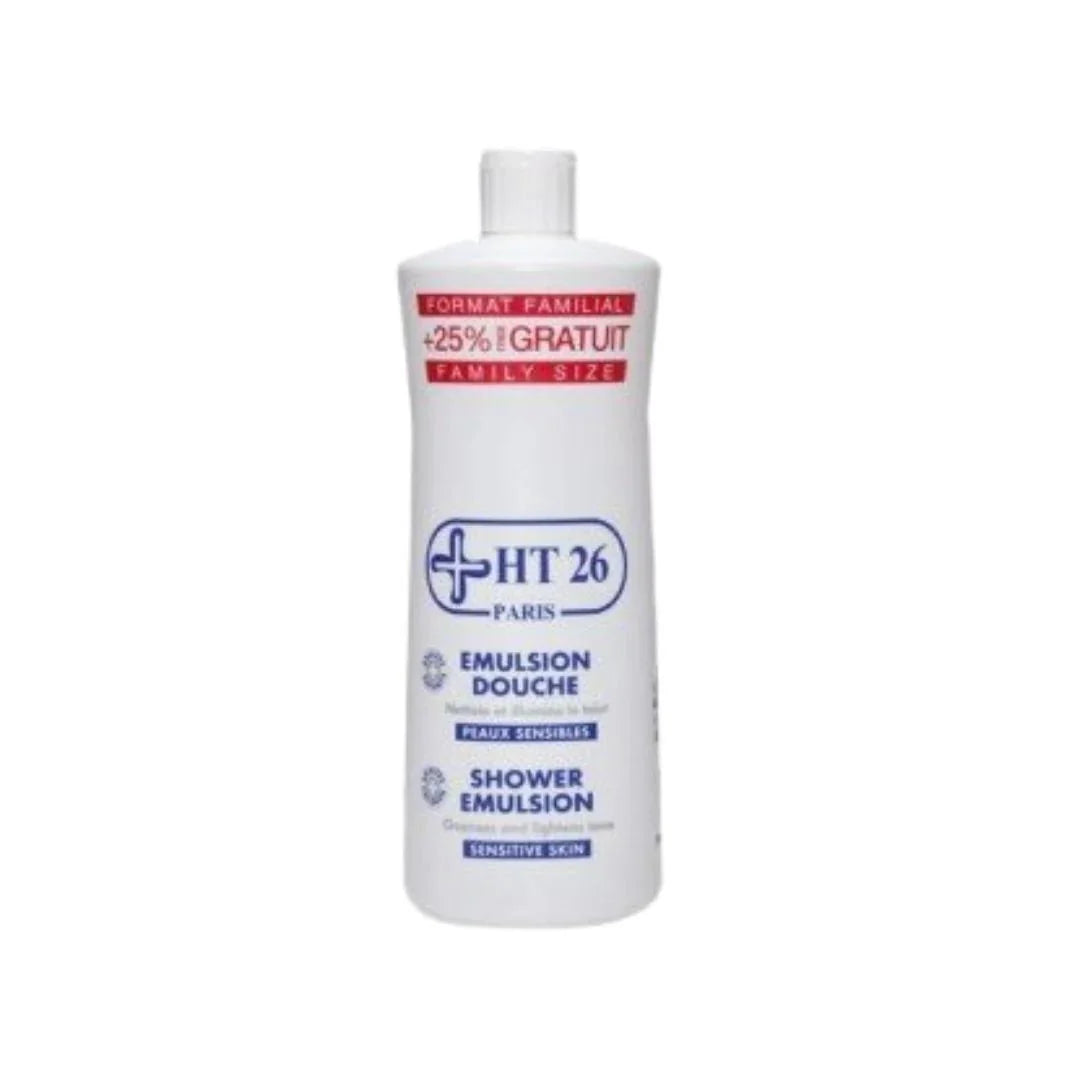 HT26 Paris Shower Emulsion 1000ml – Gentle Cleanser for Sensitive Skin - ASBEAUTYBAZAAR