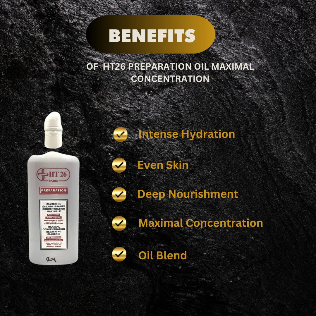 HT26 Preparation Body Oil Concentrate 7.5 oz - ASBEAUTYBAZAAR