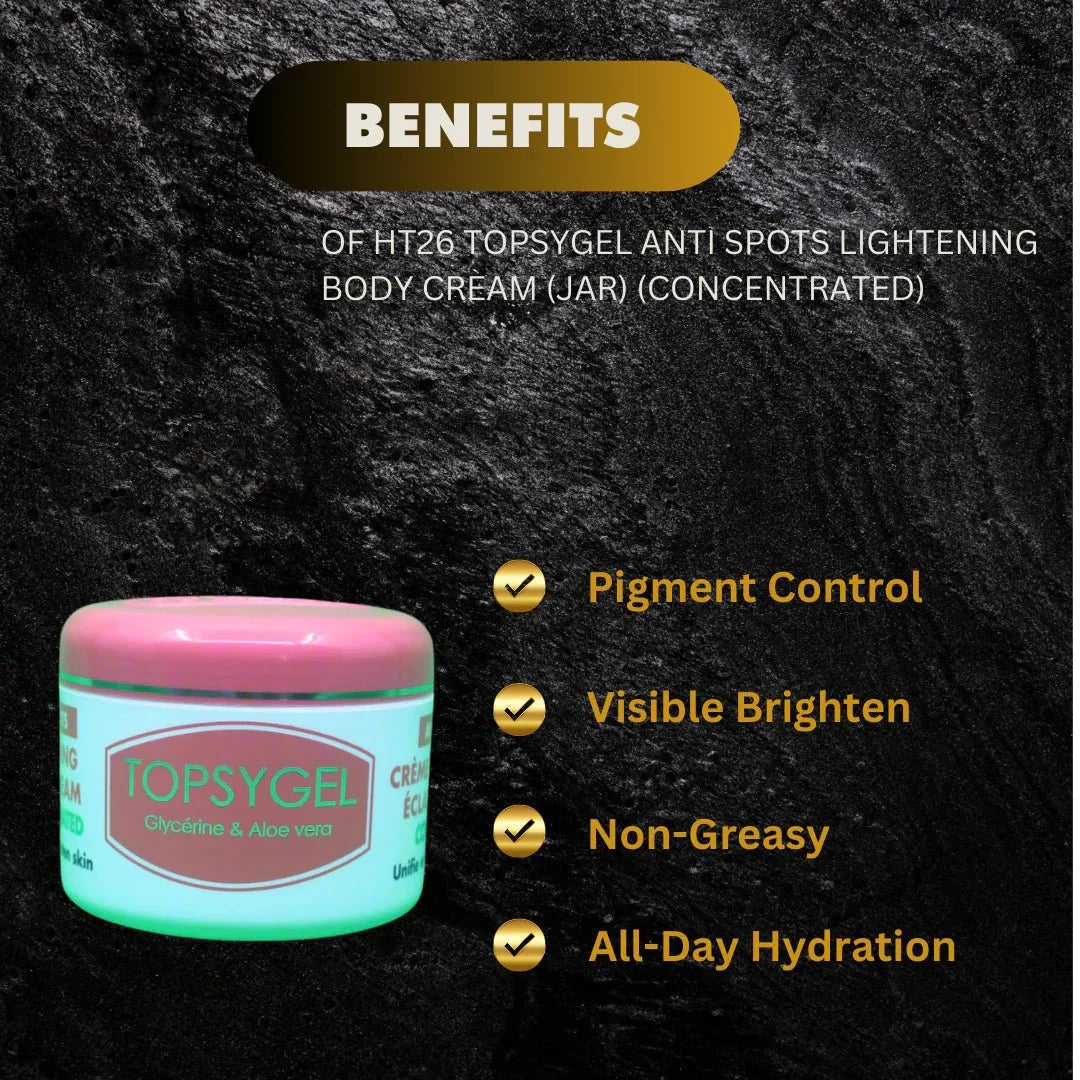 HT26 Topsygel Body Cream Concentrate 500 ml / 16.7 oz - ASBEAUTYBAZAAR
