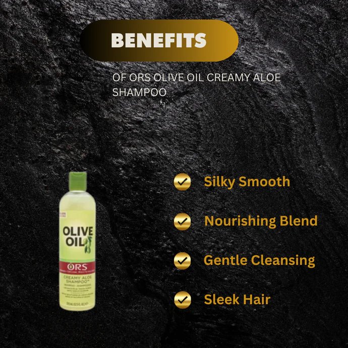 ORS Olive Creamy Aloe Shampoo 12.5 oz - ASBEAUTYBAZAAR