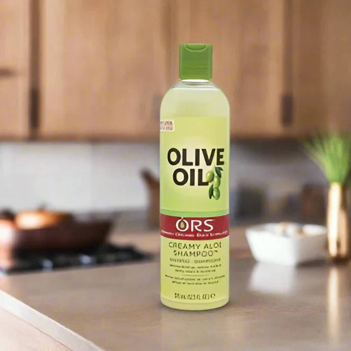 ORS Olive Creamy Aloe Shampoo 12.5 oz - ASBEAUTYBAZAAR