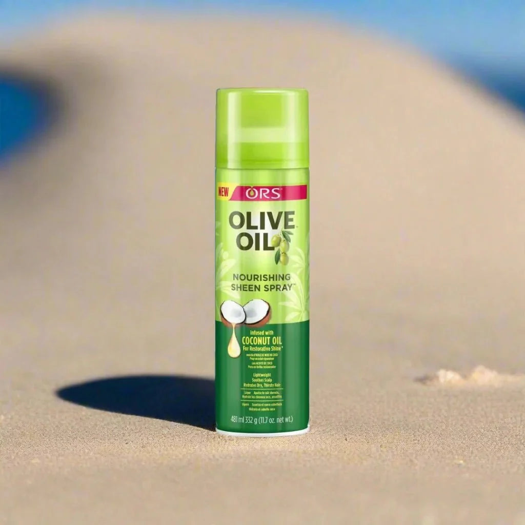ORS Olive Nourishing Sheen Spray Infused with Coconut 11.7oz - ASBEAUTYBAZAAR