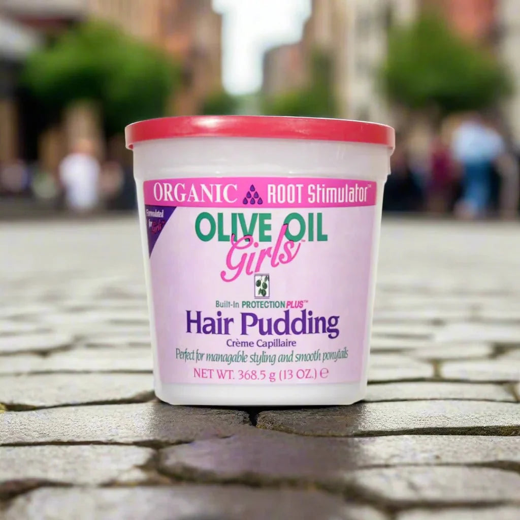 ORS Olive Oil Girls Hair Pudding 13oz - ASBEAUTYBAZAAR