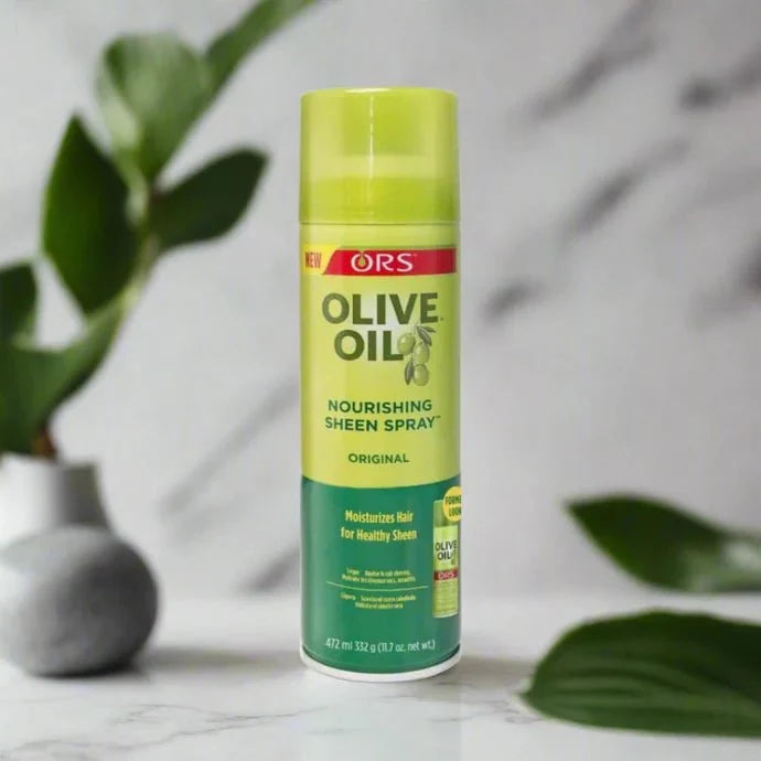 ORS Olive Oil Original Nourishing Sheen Spray 11.7 oz - ASBEAUTYBAZAAR