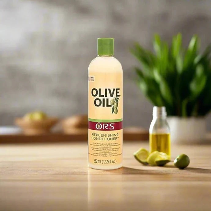 ORS Olive Replenishing Conditioner 12.25 oz - ASBEAUTYBAZAAR