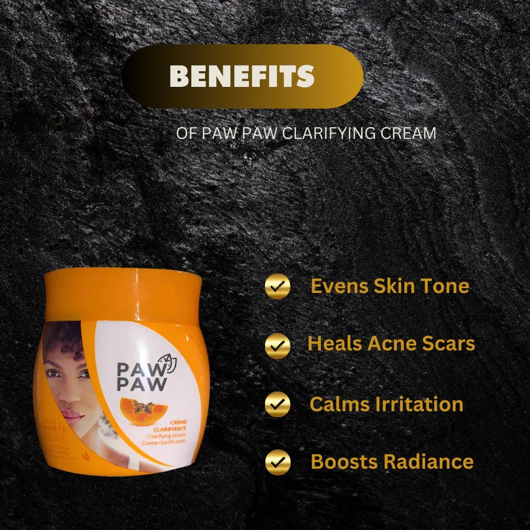 Paw Paw Clarifying Cream 300ml – Daily Smoothing Moisturizer - ASBEAUTYBAZAAR