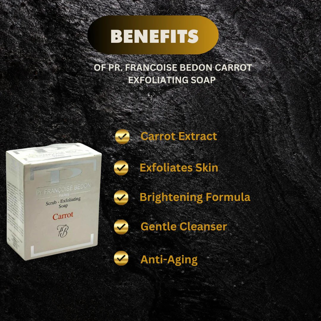 Pr. Francoise Bedon Carrot Soap 7 oz - ASBEAUTYBAZAAR