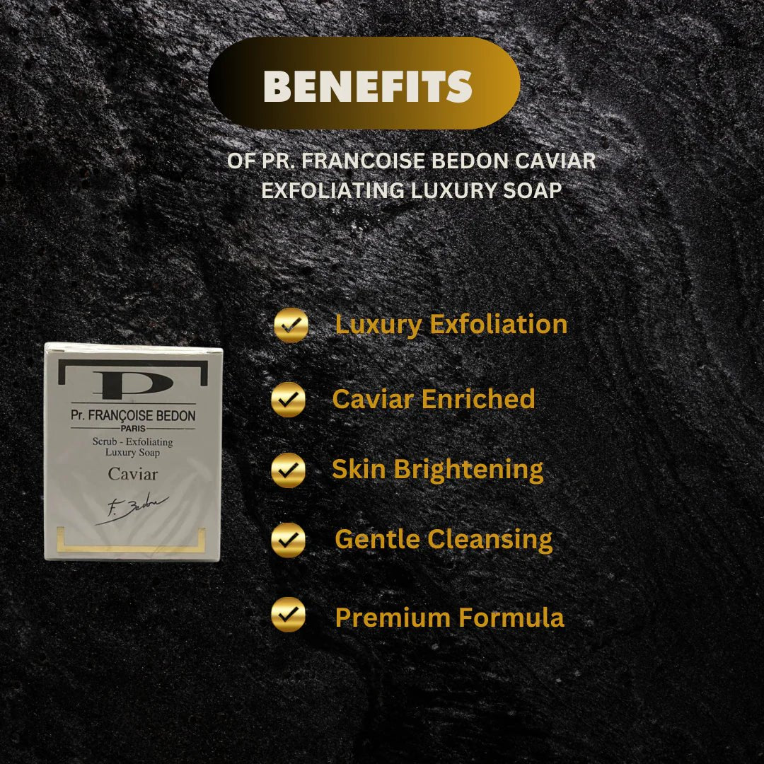 Pr. Francoise Bedon Caviar Luxury Soap 7 oz - ASBEAUTYBAZAAR