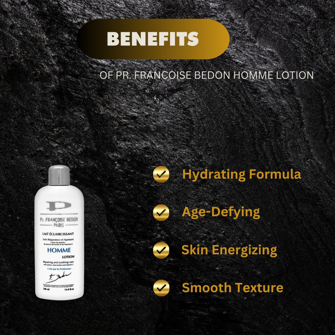 Pr. Francoise Bedon Homme Body Lotion 500ml - ASBEAUTYBAZAAR
