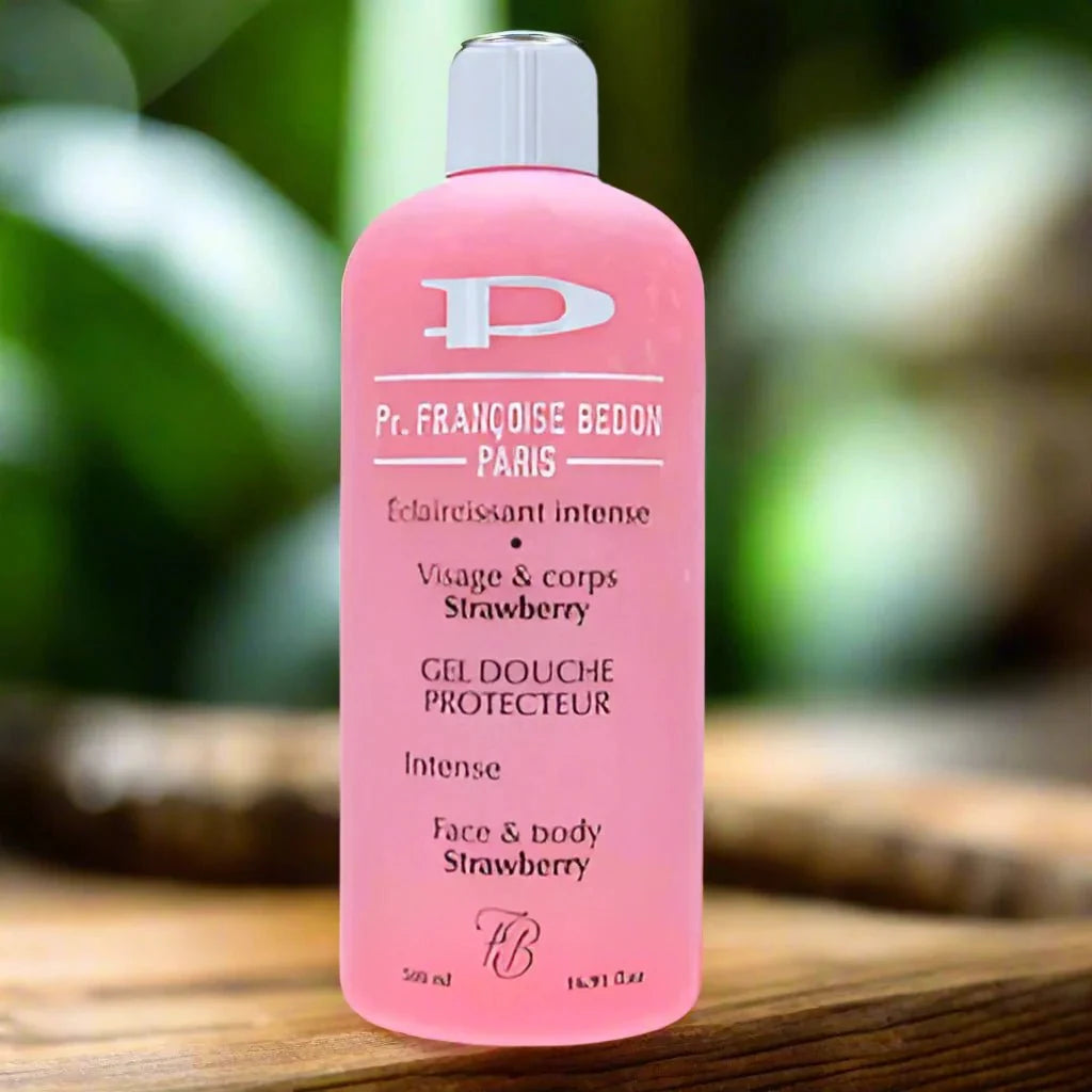 Pr. Francoise Bedon Paris Face & Body Shower Gel Strawberry 500ml - ASBEAUTYBAZAAR