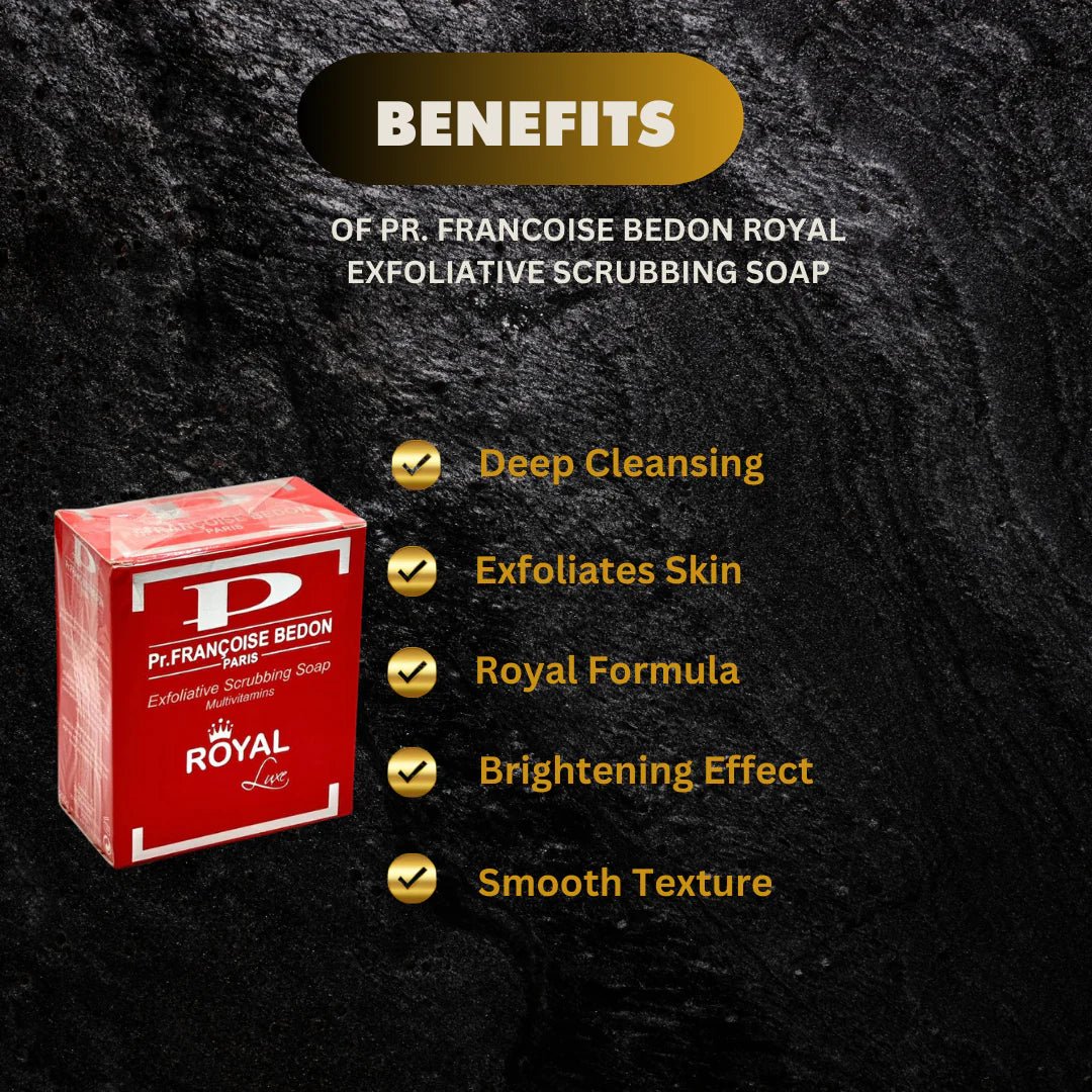 Pr. Francoise Bedon Royal Scrub Soap 7 oz - ASBEAUTYBAZAAR