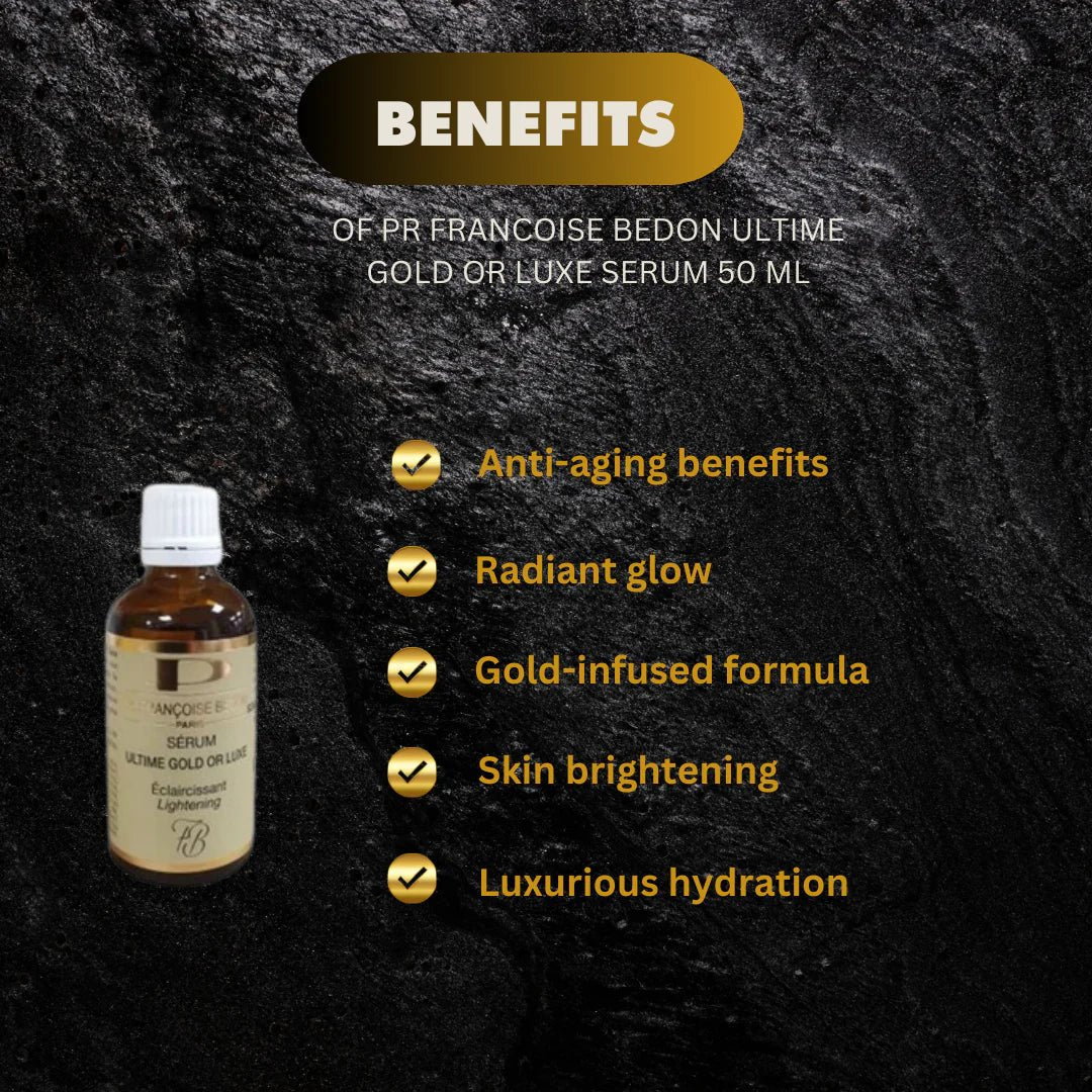 Pr. Francoise Bedon Ultime Gold Luxe Serum 50ml - ASBEAUTYBAZAAR