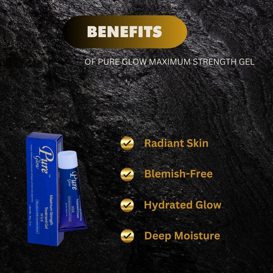 Pure Glow Maximum Strength Gel 1 oz - ASBEAUTYBAZAAR