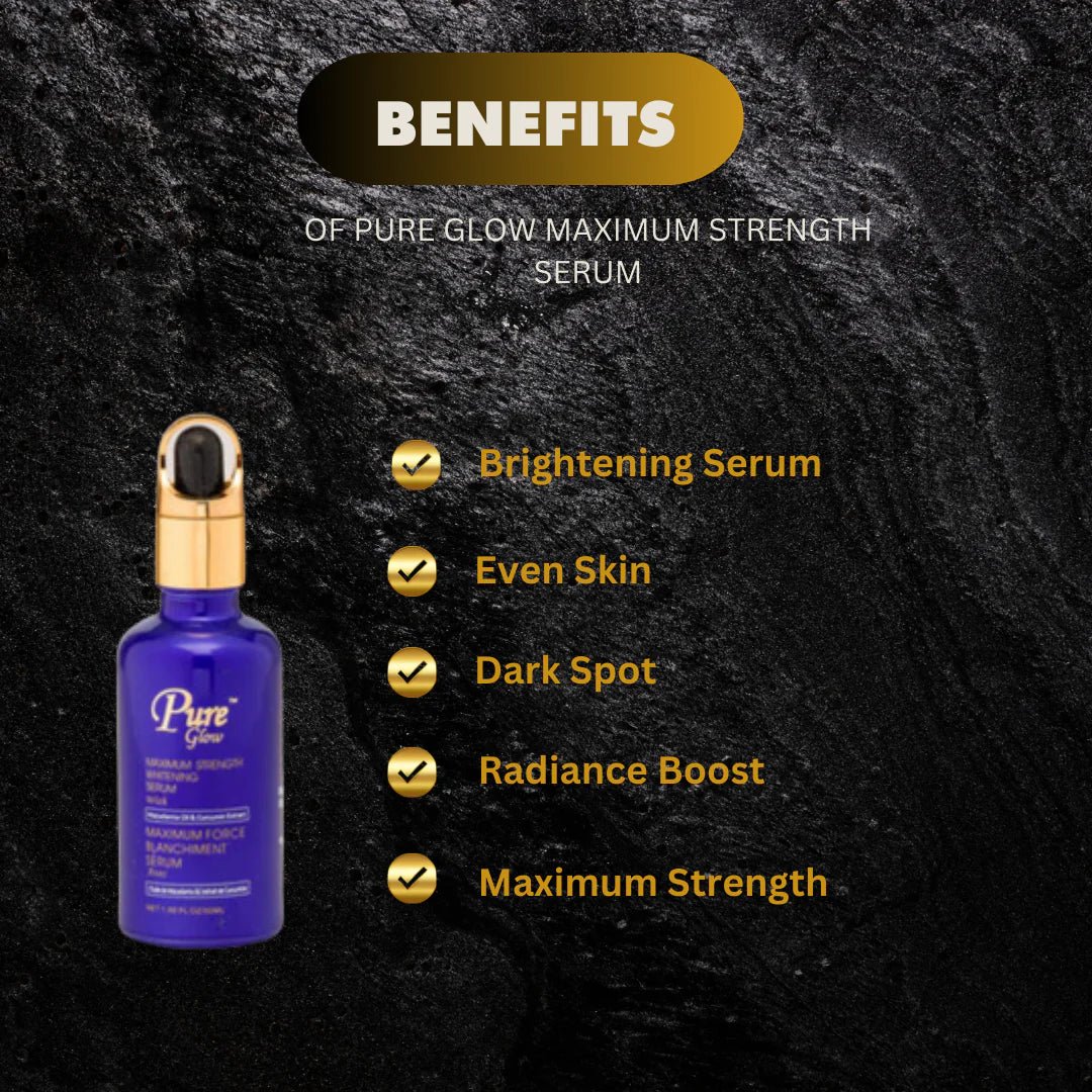 Pure Glow Maximum Strength Serum 1.66 oz - ASBEAUTYBAZAAR