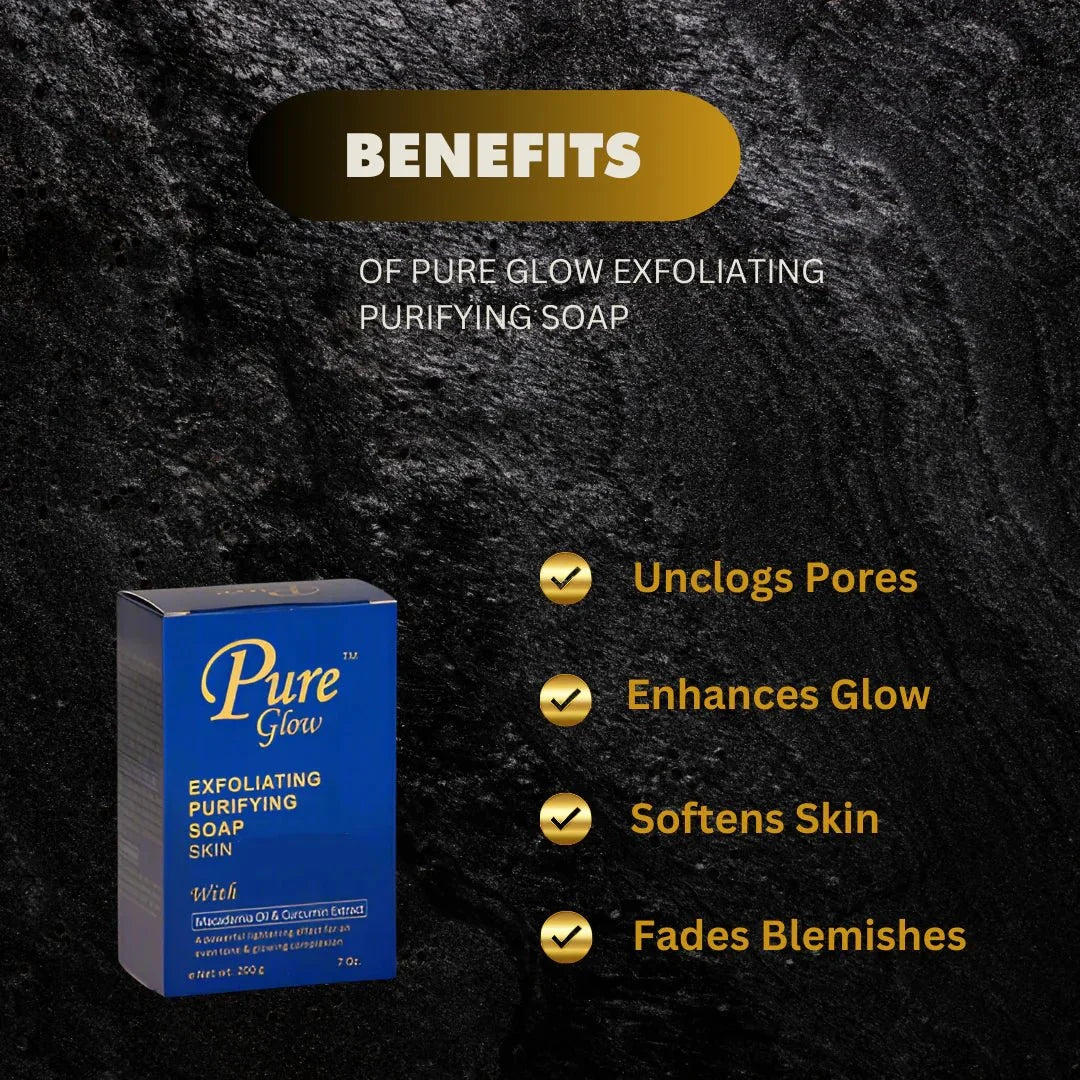 Pure Glow Purifying Soap 7 oz - ASBEAUTYBAZAAR