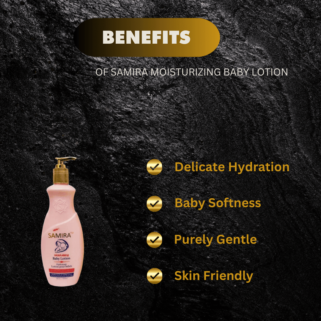 Samira Moisturizing Baby Lotion 500ml - ASBEAUTYBAZAAR