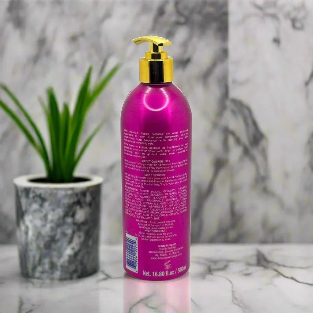 SH-18 Premium Skin Body Lotion 500ml - ASBEAUTYBAZAAR