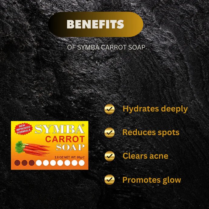 Symba Carrot Soap 2.8 oz / 80g - ASBEAUTYBAZAAR