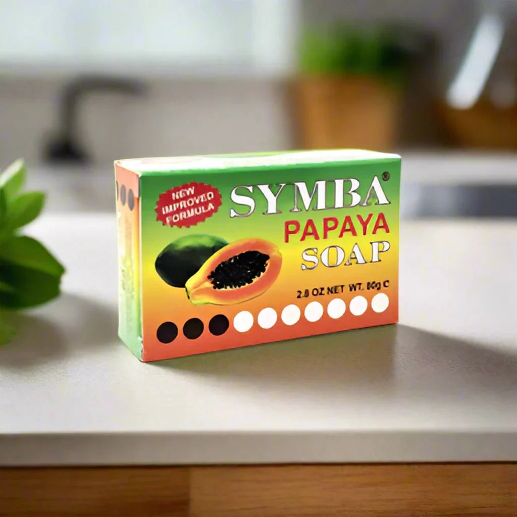 Symba Papaya Soap 2.8 oz - ASBEAUTYBAZAAR