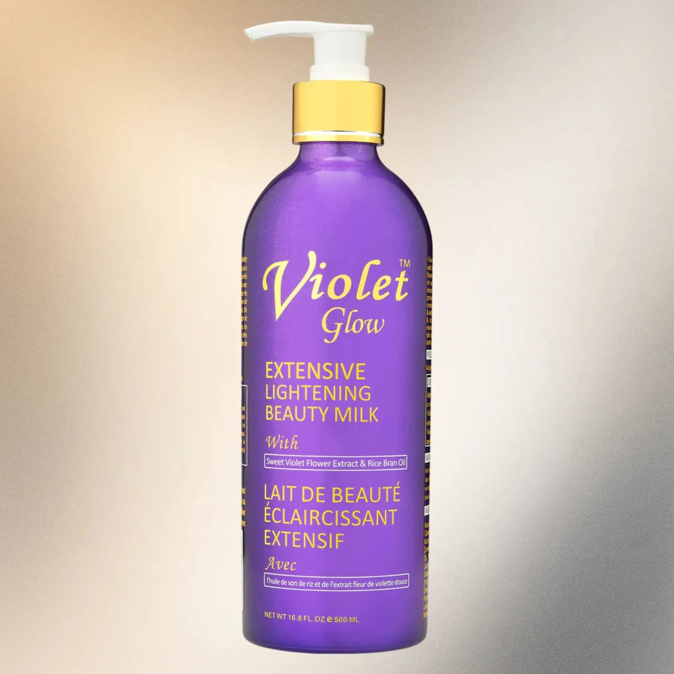 Violet Glow Extensive Beauty Milk with Sweet Violet Extract 16.8 oz - ASBEAUTYBAZAAR