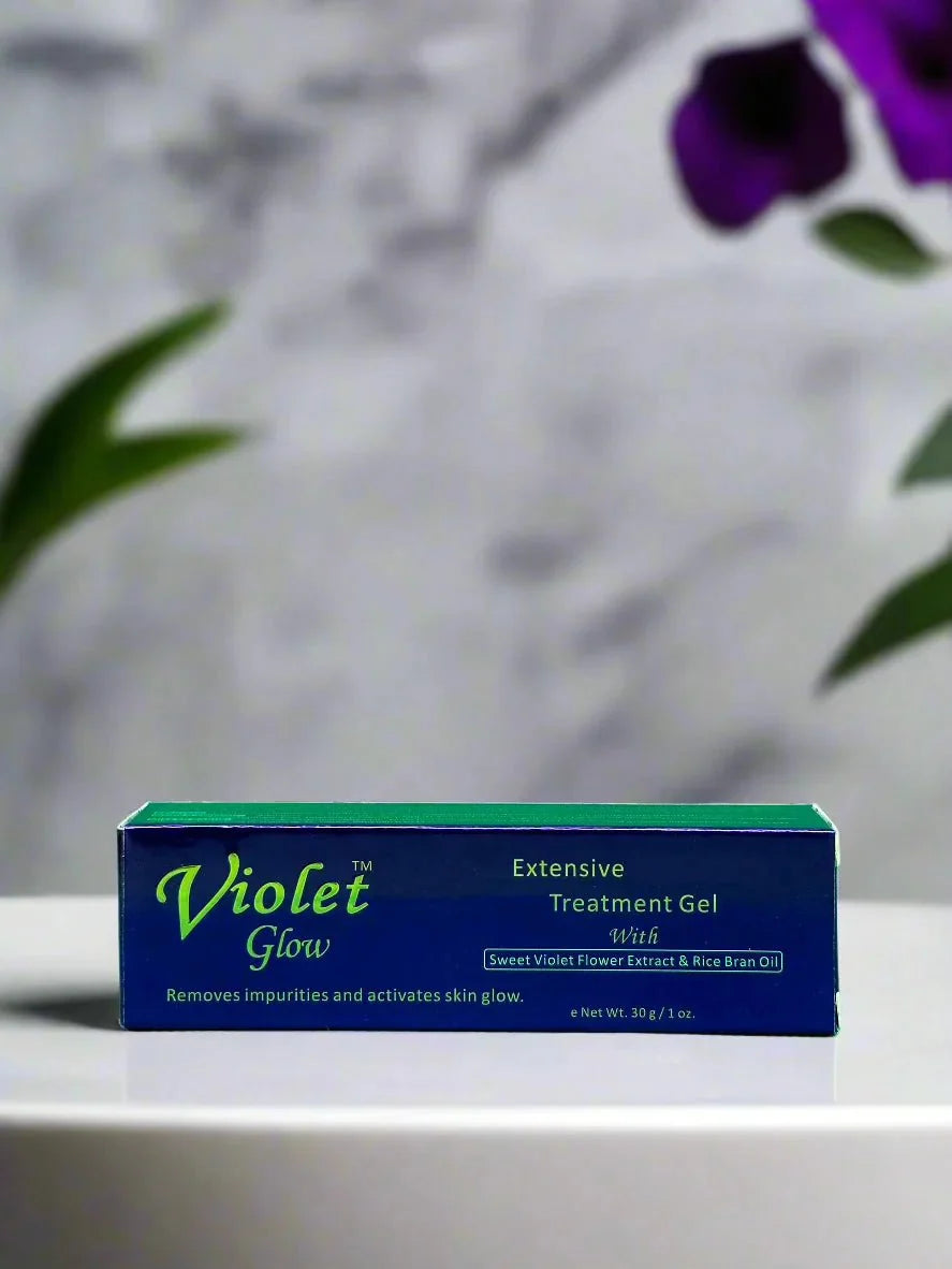 Violet Glow Extensive Gel with Sweet Violet Extract 1 oz - ASBEAUTYBAZAAR