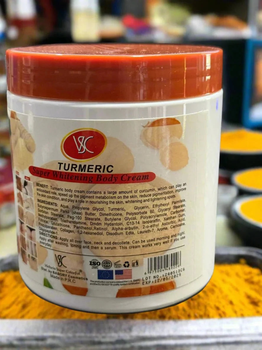 VSC Turmeric Body Cream 500g - ASBEAUTYBAZAAR