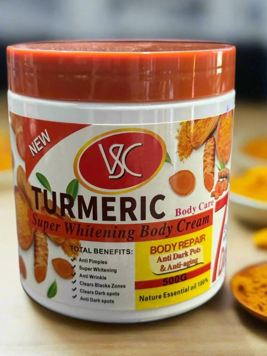 VSC Turmeric Body Cream 500g - ASBEAUTYBAZAAR