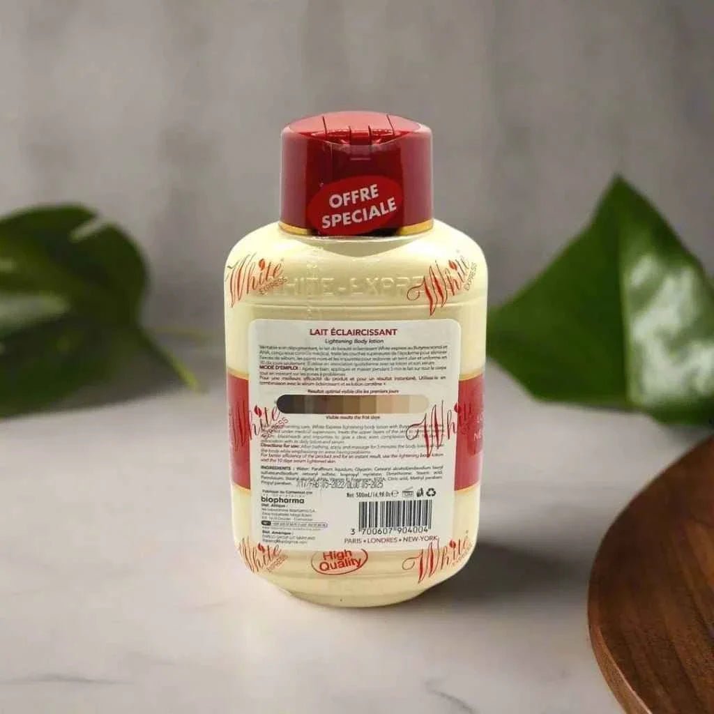 White Express Extra Body Lotion with Plant Extracts 16.9 oz - ASBEAUTYBAZAAR
